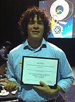 Photo: SACNAS member and 2010 National Human Genome Research Institute, Diversity Action Program alumnus Keolu Fox recently won 2012 SACNAS Graduate Student Oral Presentation Award in the genetics category. Find out more about his fascinating research here: http://qoo.ly/5fy2