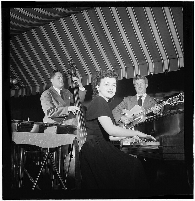 [Portrait of Dardanelle and Joe Sinacore, Hickory House, New York, N.Y., ca. July 1947] (LOC)