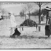 German women doing men's work in orchard  (LOC)