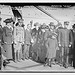Departure of JASON:  Mrs. Chas. Saltzman, Mrs. Lawton, Major Lawton, C.O. Laughlin, Mrs. L. Wood, Mrs. W. Draper, G. McAneny, G.R. Adamson, Lt. Com. C.E. Courtney (LOC)