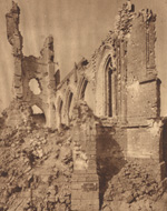 Remnants of a bombed church