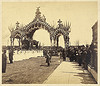 Arch at Twelfth St., Chicago, President Abraham Lincoln's hearse and young ladies (LOC) by The Library of Congress