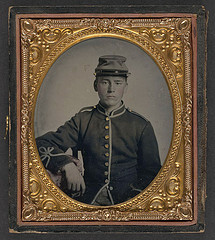 [Unidentified young soldier in New York Zouave uniform] (LOC)