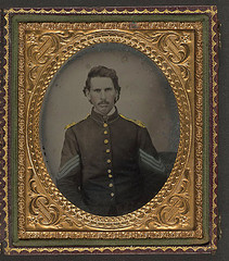 [Unidentified soldier in Union sergeant's uniform] (LOC)