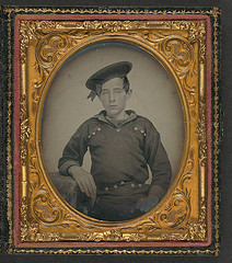 [Unidentified young sailor in Union uniform] (LOC)