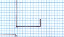 Graph paper drawing