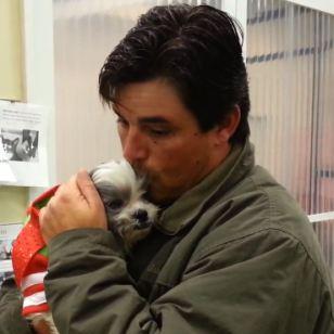 Photo: It's a Christmas miracle! Moment man who spent five years searching for his stolen dog is finally reunited - http://bit.ly/T48H9Z