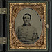 [Lieutenant William Sharpe Barnes, F Company, 4th North Carolina Infantry in frock coat] (LOC)
