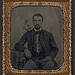 [Sergeant B. F. Smith of Company F, 1st Virginia Cavalry Regiment] (LOC)
