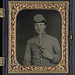 [Private Peter Jones of 12th Virginia Infantry Regiment, with pistol] (LOC)