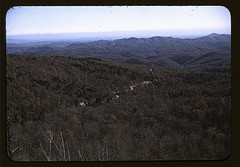 View in the mountains along Skyline Drive in Virginia (LOC)