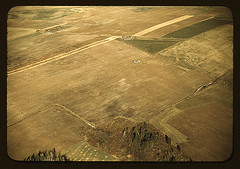 Potato farm in Aroostook county, Me., after the potatoes have been harvested (LOC)