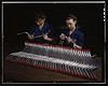 Capping and inspecting tubing: two women are shown capping and inspecting tubing which goes into the manufacture of the "Vengeance" dive bomber made at Vultee's Nashville division, Tennessee. The "Vengeance" (A-31) was originally designed for the French.  by The Library of Congress