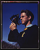 Boys trained in the fundamentals of navigation may become technicians in the armed service, Los Angeles, Calif. Thomas Graham, a member of the Victory Corps at Polytechnic High School, is learning to use a sextant to determine longitude and latitude (LOC) by The Library of Congress