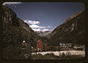 Looking down the valley toward Ouray from the Camp Bird Mine, Ouray County, Colorado. (LOC) by The Library of Congress