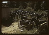 Mountaineers and farmers trading mules and horses on "Jockey St.," near the Court House, Campton, Wolfe County, Ky. (LOC) by The Library of Congress