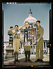United Nations Fight for Freedom : colored, white and Chinese Boy Scouts in front of Capitol, They help out by delivering poster to help the war effort (LOC) by The Library of Congress