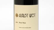 Wine of the Week: 2011 August West Pinot Noir Santa Lucia Highlands