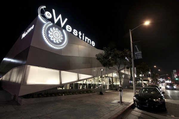 The exterior of Westime.