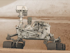 Animation of Curiosity Rover's Arm Movements for Taking a Self-Portrait