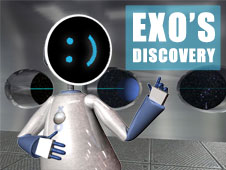 Help Exo find his way back to his solar system