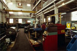 Interior of the machine shop