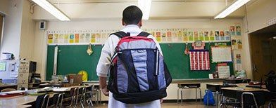 Photo: Sales soar for kid-themed body armor backpacks

Their maker says in the past week, volumes shot up to three times what they typically do in a month. But one critic said, "do we want to live in a society where we send our kids to school in Kevlar backpacks and arm our teachers? I think we create more chaos by responding that way.” http://yhoo.it/T7APrr

What do you think?