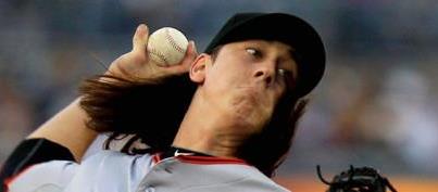 Photo: The most famous hair in baseball is apparently no more. Giants pitcher Tim Lincecum discards his iconic locks in favor of a clean-cut look ahead of the 2013 season.
http://yhoo.it/Ug8HEJ

Do you like his free-spirit style, or is long hair out of place in baseball?