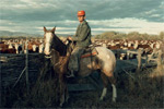 Fred Miller on Horseback