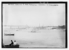 After V - 4 race, Po'keepsie - Cornell in foreground (LOC)