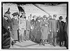 Departure of JASON:  Mrs. Chas. Saltzman, Mrs. Lawton, Major Lawton, C.O. Laughlin, Mrs. L. Wood, Mrs. W. Draper, G. McAneny, G.R. Adamson, Lt. Com. C.E. Courtney (LOC) by The Library of Congress