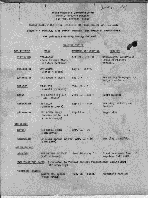 Image 1 of 47, Adv. and Pub. - Apr 1939 - Productions, Major - We