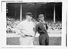 [John McGraw, New York NL, (left) & Johnny Evers, Chicago NL, (right) at Polo Grounds, NY (baseball)] (LOC) by The Library of Congress