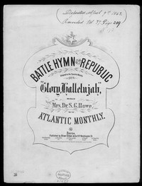 Battle hymn of the republic [sheet music]