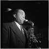 [Portrait of Charlie Parker, Three Deuces, New York, N.Y., ca. Aug. 1947] (LOC) by The Library of Congress