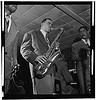 [Portrait of Arnett Cobb, Downbeat, New York, N.Y., between 1946 and 1948] (LOC) by The Library of Congress