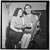 [Portrait of Charlie Ventura and Lilyann Carol, National studio, New York, N.Y., ca. Oct. 1946] (LOC) by The Library of Congress