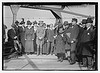 Departure of JASON:  Mrs. Chas. Saltzman, Mrs. Lawton, Major Lawton, C.O. Laughlin, Mrs. L. Wood, Mrs. W. Draper, G. McAneny, G.R. Adamson, Lt. Com. C.E. Courtney (LOC) by The Library of Congress