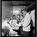 [Portrait of Al Sears, Shelton Hemphill, Junior Raglin, Django Reinhardt, Lawrence Brown, Harry Carney, and Johnny Hodges, Aquarium, New York, N.Y., ca. Nov. 1946] (LOC)