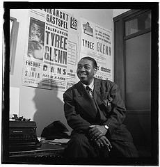 [Portrait of Tyree Glenn, New York, N.Y.(?), ca. July 1947] (LOC)
