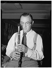 [Portrait of Benny Goodman, 400 Restaurant, New York, N.Y., ca. July 1946] (LOC)