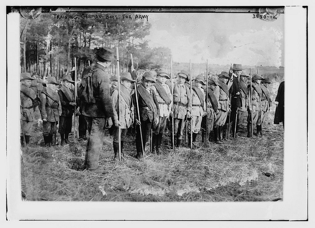 Training German boys for army  (LOC)