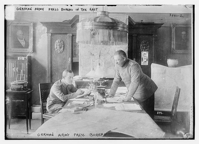 German Army press bureau in the East  (LOC)