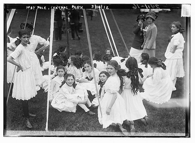 May Pole - Central Park (LOC)