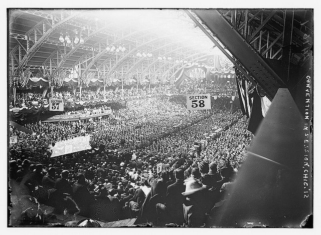 Convention in session, Chicago (LOC)