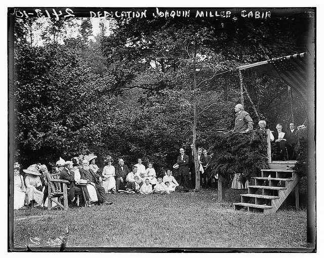 Dedication of Joaquin Miller Cabin (LOC)