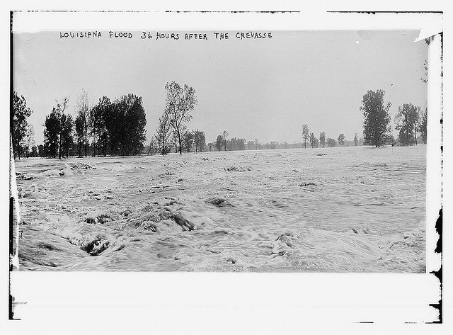 Louisiana Flood - 36 hours after the crevasse (LOC)