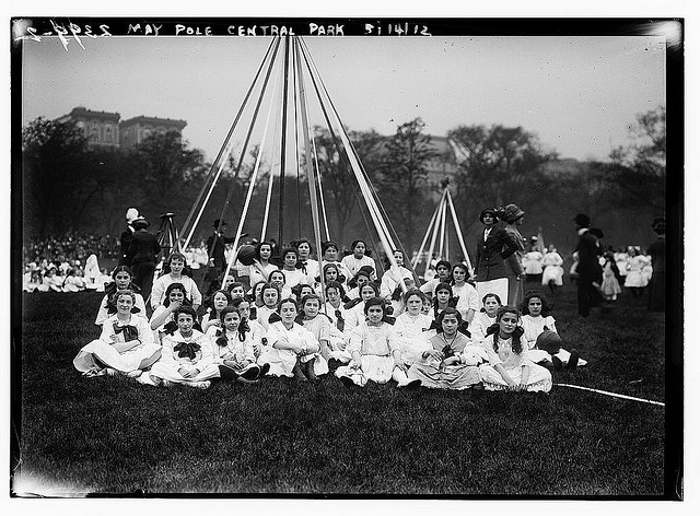 May Pole - Central Park (LOC)