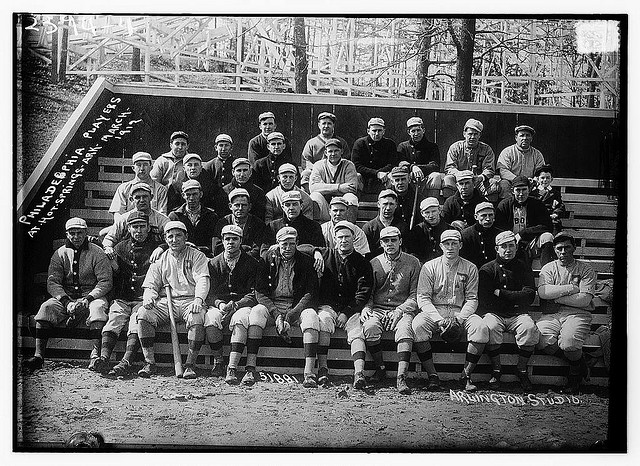 Phila N. players at Hot Springs, Ark.  March 1912 (baseball) (LOC)