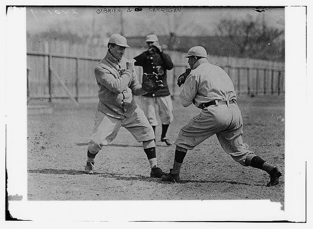 [Thomas "Buck" O'Brien & Bill Carrigan, Boston AL (baseball)] (LOC)